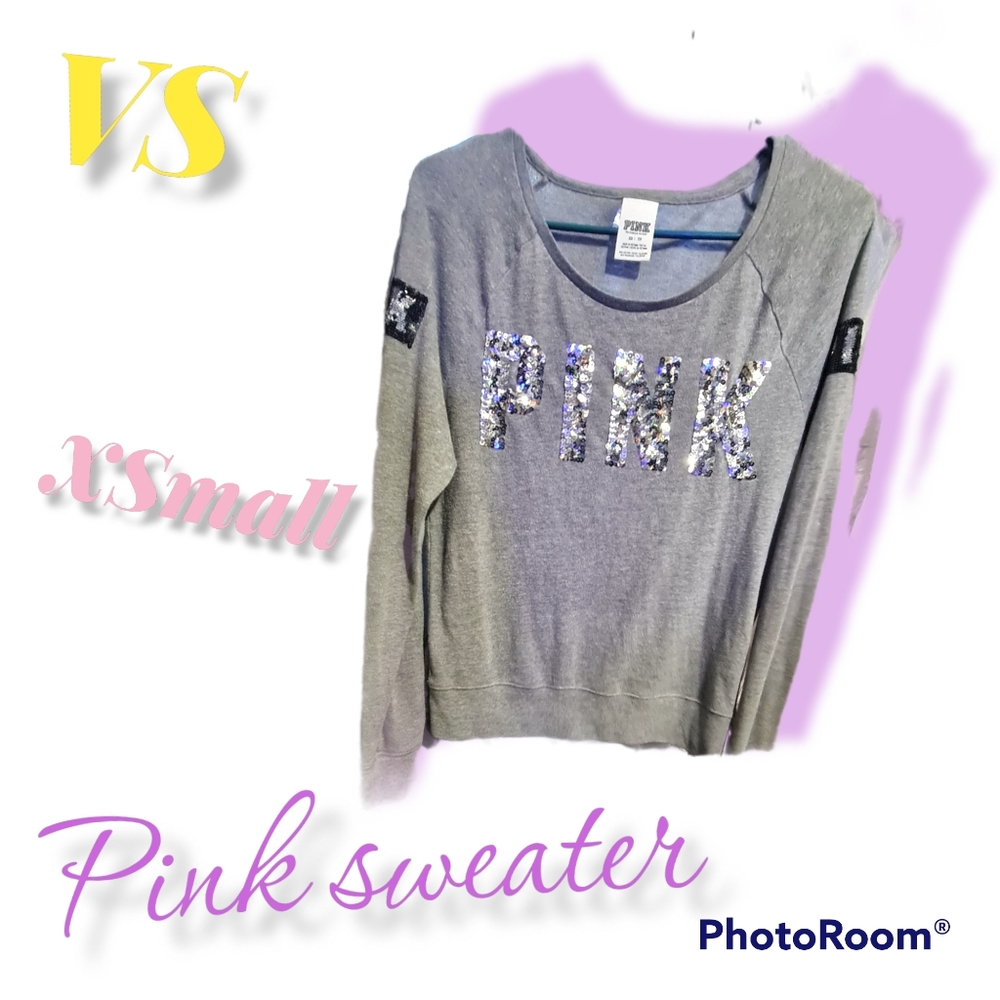 XSmall pink sweater
